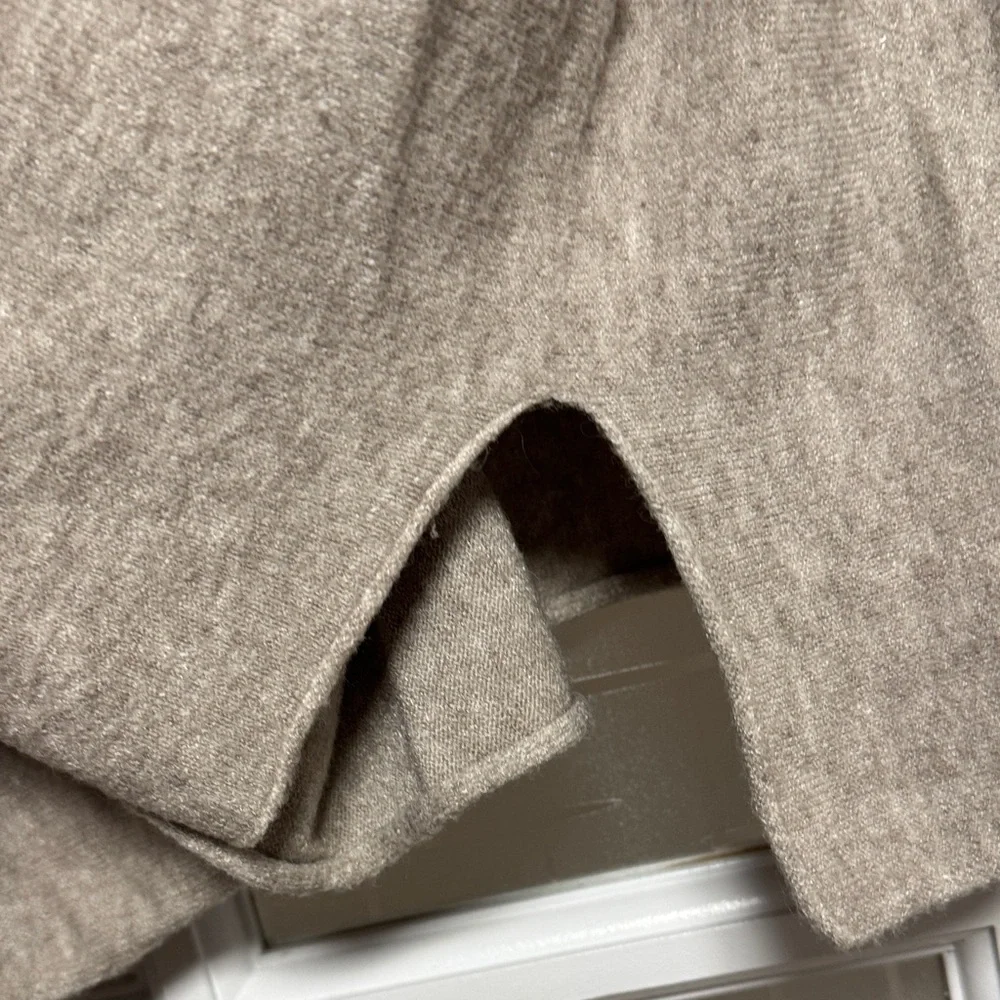 Star Embellished Beige Sweater